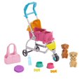 thumbnail image 3 of Barbie Poupée et accessoires Chiots Promenade et jeu, 3 of 5