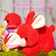 thumbnail image 5 of Muñecos De Conejo Lindo colorido conejito hogar cama decoración fiesta favores para regalo de cumpleaños para niños niñas, 5 of 8