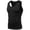 Black_001, variant on Men's Compression Shirts Casual Workout Gym Sleeveless Crew Neck Base Layer T Shirts 2026 Summer Sports Top for Gym Running Basketball Navy 3XL