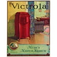 thumbnail image 2 of Anonymous 15x18 Gold Ornate Wood Frame and Double Matted Museum Art Print Titled - Victrola (1923), 2 of 4