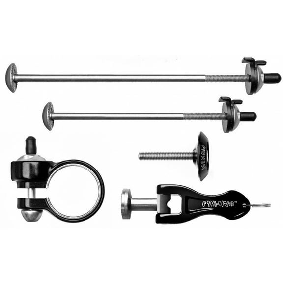 Pinhead Wheel Locks Wheel/Frame Lock Skewers Top Cap Seatpost Clamp