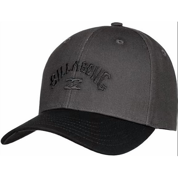 Billabong Mens Curve Snapback Cap ~Arch charcoal