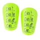 thumbnail image 5 of 2x2 Uds Mini Espinilleras De Fútbol Protección De Piernas Para Deportes Al Aire Libre Juego De Fútbol Verde 8cm X 5cm, 5 of 8