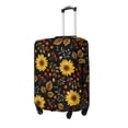 thumbnail image 2 of Balery Luggage Cover Sunflowers Leaves Print Suitcase Covers for Luggage Elastic Washable Suitcase Protector Fits 18-32 Inch Luggage-Large, 2 of 9
