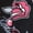 Rolling Stones Black Soot, variant on Disney Stitch Women's Velour Sleep Pants, Sizes XS-3X