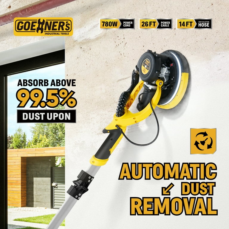 Electric Drywall Sander With Vacuum 6