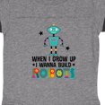 thumbnail image 3 of Inktastic Future Robot Builder Robotics Engineer Boys or Girls Baby Bodysuit, 3 of 4