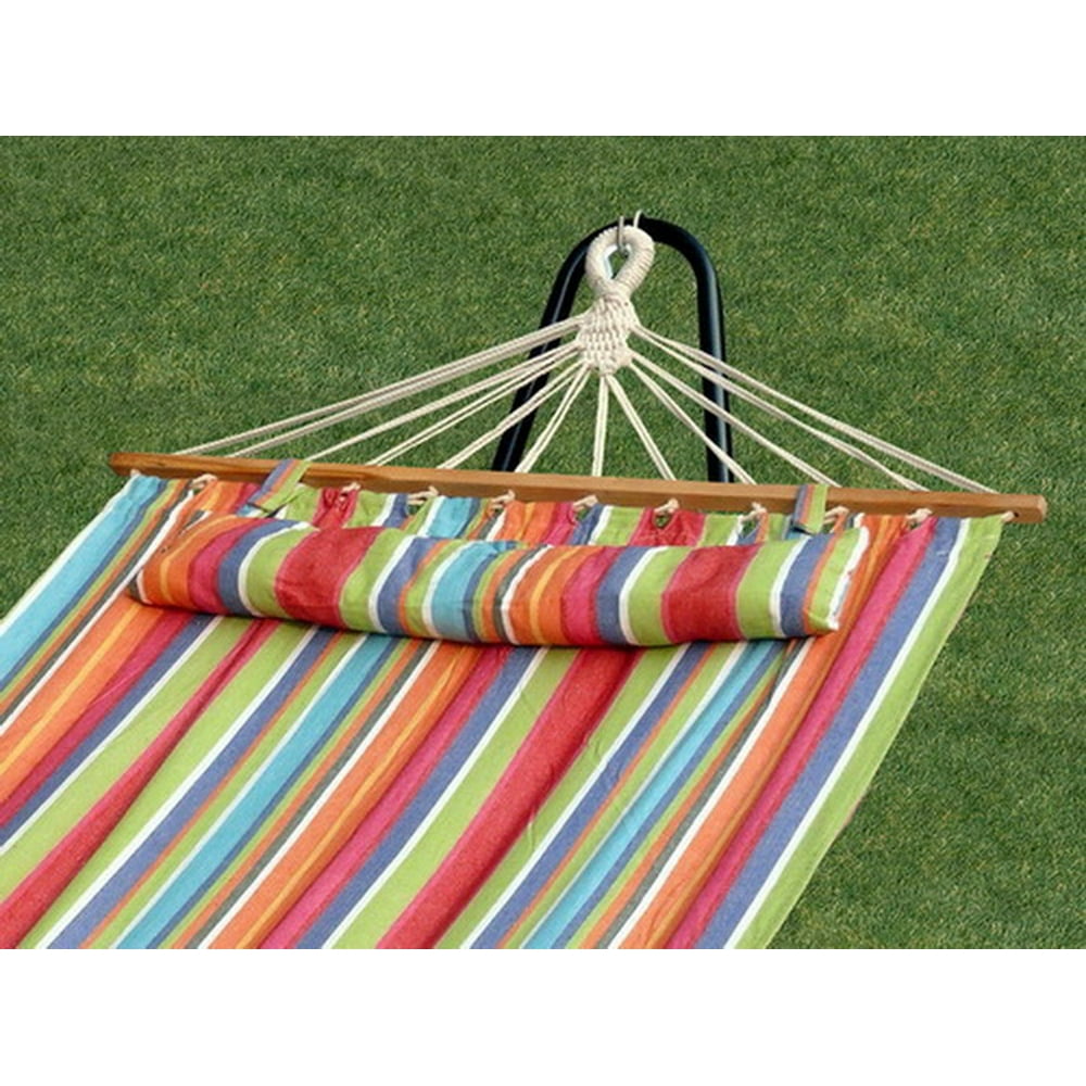 BLISS Hammocks BH404B Oversized Hammock with spreader bars & pillow