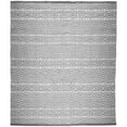 thumbnail image 1 of Fabstyles Herringbone Cotton Flat Weave Area Rug for Living Room, Hallway, Patio, 1 of 4