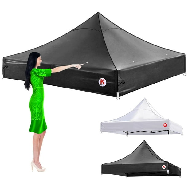 Cubierta Superior de Repuesto para Toldo de 10x10 pies para Carpa Plegable