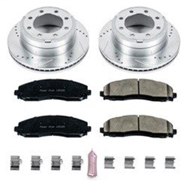 Powerstop K6406 Z23 Evolution Sport Brake Kit for 2013-2015 Ford F350 Super Duty