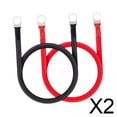 thumbnail image 1 of 2x2x Cables De Batería Genéricos AWG Calibre 5 Cables De Inversor De Batería Para Energía Solar 30cm, 1 of 8