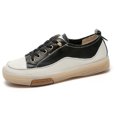 thumbnail image 2 of Zapatos planos de estilo coreano para mujer, primavera y verano 2022, de piel de vaca auténtica, sin cordones, informales, de alta calidad, 2 of 5