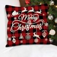 thumbnail image 3 of Decorative Pillows, Inserts & Covers Hwkond Christmas Tree Throw Pillow Covers 18X18in Festive House Decor For Couch Sofa And Office Machine Washable Polyester Zip Closure No Inser,Up to 25% Off, 3 of 4