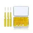 thumbnail image 1 of 60pcs Toothpick Interdental Brushes Tooth Flossing Head Oral Hygiene Brush Optional Sizes, 1 of 6