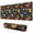 Colorful Dinosaurs Astronauts, variant on Long Mouse Pads for Desk,Colorful Dinosaurs Astronauts Planets Desk Mats on Top Of Desks, Desk Mouse Pad Extra Large with 3mm Non-Slip Base and Stitched Edge for Gaming,Work,Home 31.5"x11.8"