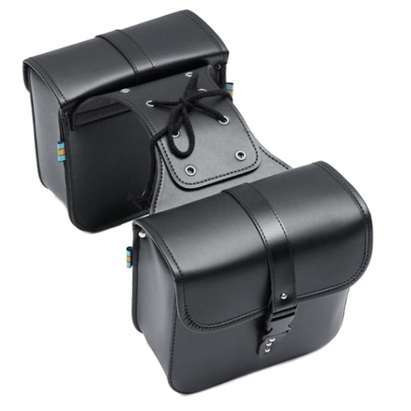 Riwesomey Bolsas traseras ligeras profesionales para motocicleta, impermeables, exquisitas, duraderas, resistentes al desgaste, bolsa lateral, caja de Accesorios para motos Riwesomey CZ11428-00B
