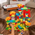 thumbnail image 4 of Best Choice Products Kids 247-Piece Marble Run STEM Toy Puzzle Building Blocks Race Track Set w/ Ramps, Slides, Funnels, 4 of 8