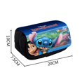 thumbnail image 3 of Bolsa De Lápices De Puntada Prudente , Estuche Para De Dibujos Animados Lilo Y Stitch , Papelería De Gran Capacidad Negra A La Escuela, 3 of 4