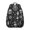 Skull and Hand, variant on Mushroom and Sun Gothic Pattern Backpack for School, Cute School Bag with Adjustable Shoulder Straps and Padded Back, 15.3"x11"x7.1"
