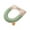 Green, variant on Qholemyo Zipper Model Toilet Seat Household Embroidery Sitting Washer Toilet Seat Cover Cute Washer Toilet Seat Commode Seat Cushion