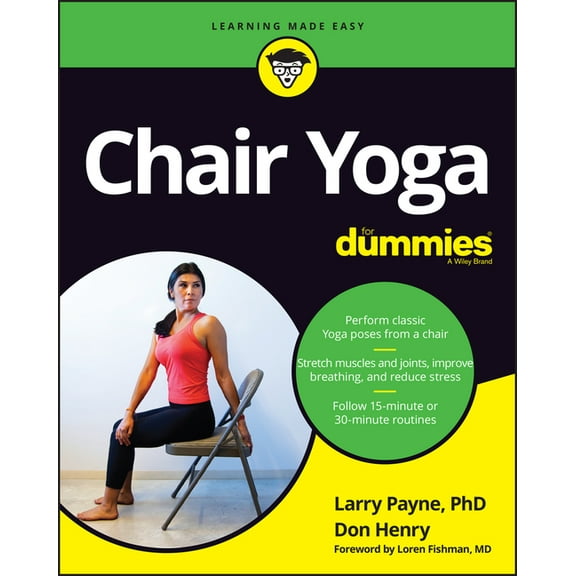 Chair Yoga for Dummies, (Paperback)