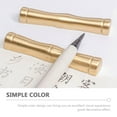thumbnail image 3 of MasteelfCA Calligraphy Brush Holder Brass Brush Rest Rack Writing Brush Rack Pen Rack for Home, 3 of 8