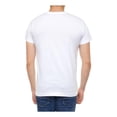 thumbnail image 3 of Playera Cat Hombre Blanco Azul Camo Logo Casual blanco S, 3 of 4