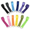 thumbnail image 6 of NIBOLOG Yoga Stretch Strap Burrs-free Muscle Relax Accessory Leg Stretchers Training Belt for Trainer, 6 of 8