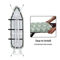 thumbnail image 4 of HELLHERO Ironing Board Cover with Fresh Mint Blossoms Pattern, 15x54 Inches Polyester - Cover for Ironing Board for Bedroom, Fashion Studio, Tailor Shop, 4 of 5