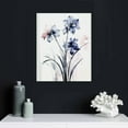 thumbnail image 4 of Nawypu  Blue Flower Canvas Wall Art Botanical Prints for Living Room, Bedroom, Bathroom Decor Floral Pictures for Home Decoration, 4 of 4