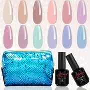 Astound Beauty 12 Color Gel Nail Polish Kit