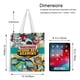 thumbnail image 5 of Transformers: Rescue Bots Bolso de tela con estampado de lienzo para mujer, bolsa de compras reutilizable y estética, con cremallera interior, regalo para mujer,40*40cm., 5 of 6