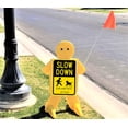 thumbnail image 5 of Kids and Pets at Play Sign - 1 Pack - Neighborhood Street Slow Down Caution Yard Lawn Sign- Aluminum Rust Free - 7" x 9.8" Pre-Drilled Holes, Weather Resistant, 5 of 5