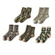 thumbnail image 3 of 10 pares de calcetines Jacquard Crew más gruesos, cómodos, suaves, bordados, decorativos, transpirables, calcetines de mujer para fútbol, baloncesto, Yinane Calcetines Adultos, 3 of 8