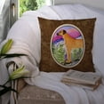 thumbnail image 3 of Carolines Treasures SS8327PW1414 Rhodesian Ridgeback Decorative Indoor & Outdoor Fabric Pillow, 3 of 4