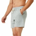 thumbnail image 3 of NIMENJOJA Mens 5.5" lounge Shorts Cotton Athletic Gym Shorts Comfy Pajama with Deep Pockets No Zipper, 3 of 6