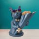 thumbnail image 4 of Jarrón de resina, estatua chic, ornamento para oficina, sa de , armario de , , decoración para hogar, decoración para hogar, decoración Azul perfecl Florero de resina, 4 of 8