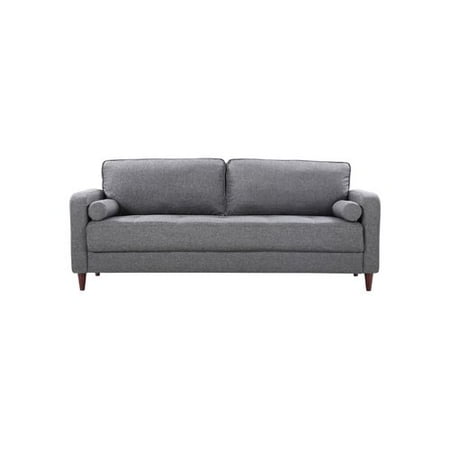 Madison Home USA Mid-Century Modern Linen Fabric Living Room Sofa ... Madison Home USA Mid-Century Modern Linen Fabric Living Room Sofa ...