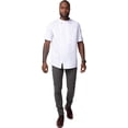 thumbnail image 4 of Chef Works Varkala Men's Chef Coat, Cool Vent Tailored Chef Jacket with Pockets, Small, White, 4 of 5