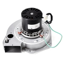 For Whitfield Quest Pellet Stove Exhaust Combustion Motor Blower w Housing & Gasket - 12056010, 12126009, 12156009