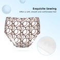 thumbnail image 2 of Pofeuu Cute Baseball Print Soft Cotton Underwear Girls'Briefs Soft Undies, 2 of 7