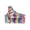 Multicolour, variant on QHFBli Kids Square Sequin One-Shoulder Crop Tops, Shiny Grid Glitter Vests, Stage & Dance Performance Outfits for Girls Red 7-10 Years