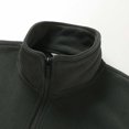 thumbnail image 5 of Lyrehush Mens Fleece Vest Jackets Full-Zip Warm Sleeveless Thermal Layering Outerwear Side Zip Pockets Winter Fall Vests, 5 of 7