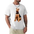 thumbnail image 1 of Airedale Terrier impresionante camiseta de raza de perro nueva edición ropa vintage camisetas para hombres, 1 of 7
