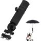 thumbnail image 1 of Soporte para paraguas para carrito de golf Soporte universal para carrito de golf Negro TUNC Sencillez, 1 of 5