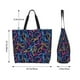 thumbnail image 5 of Easygdp Multicolor Bowling Bolsas Tote para Mujer, Bolsos de Hombro para Viaje, Bolsos de Mano de Gran Capacidad para Compras y Trabajo, 5 of 8