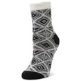 thumbnail image 4 of Airplus Double Layer Crew Sock, Black Aztec, Women's Size 5-10, 4 of 5