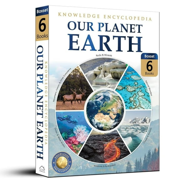 Knowledge Encyclopedia For Children: Our Planet Earth : Collection of 6 Books (Multiple copy pack)