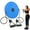 Blue, variant on Lovely Waist Sculptor Twist,Waist Sculptor,Waist Sculptor Women,Loovey Waist Twister,Lovely Twist Machine Exercise,Waist Twister Board,Twister Exercise for Waist(Blue 9.84*1.1in)from ANMUYUM